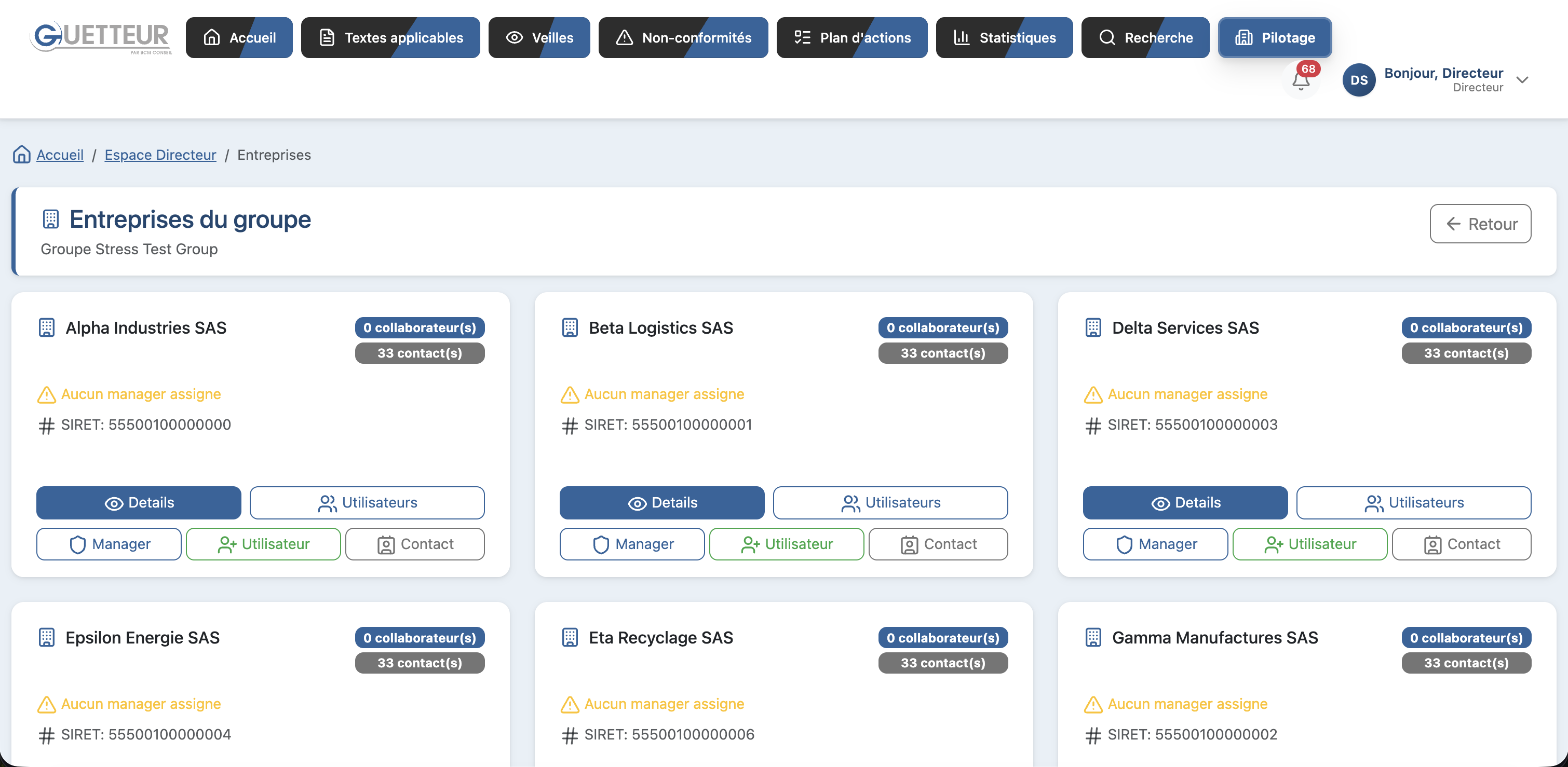 Guetteur HSE : Plateforme SaaS pour industriel HSE