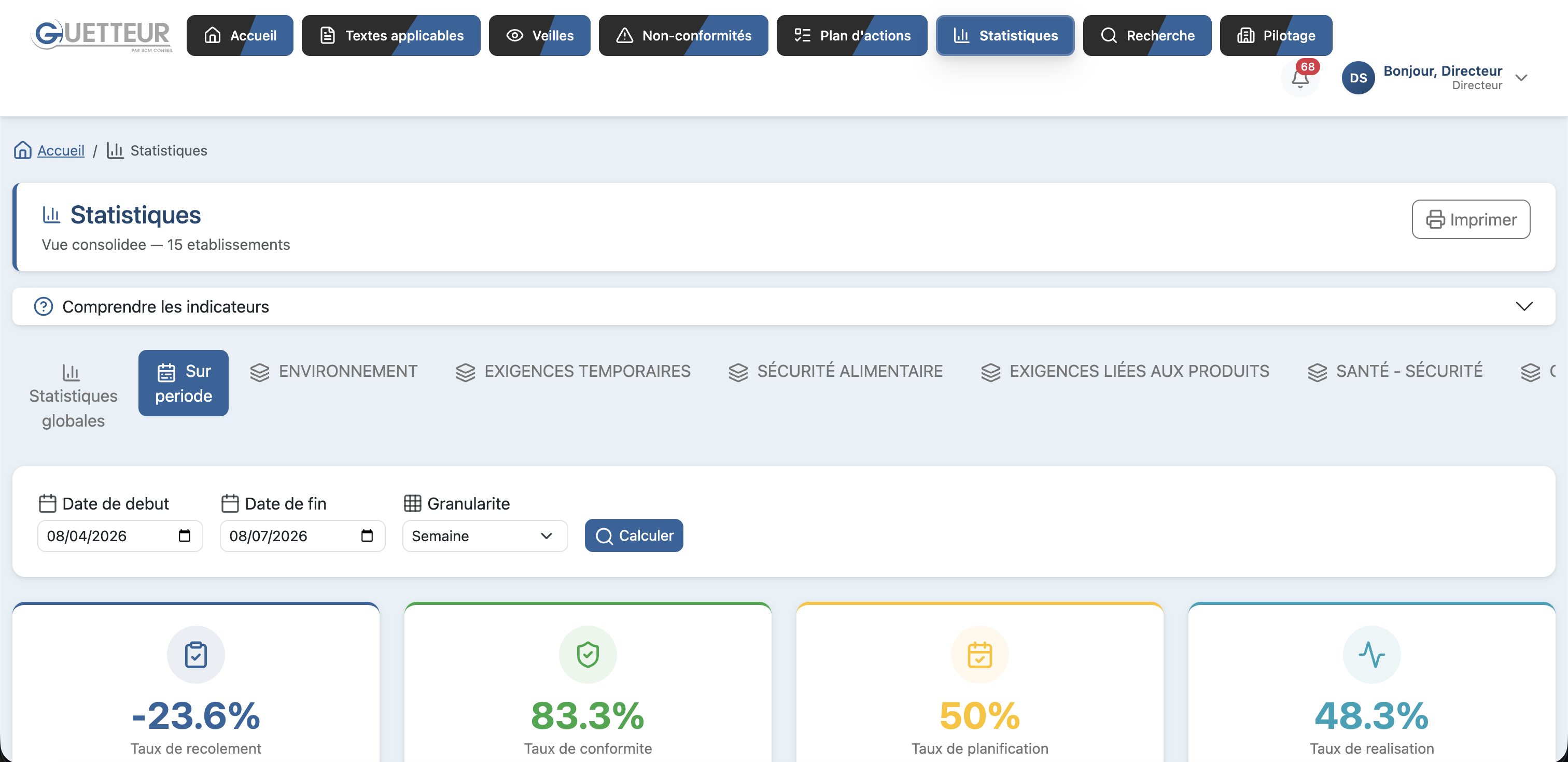 Guetteur HSE : Plateforme SaaS pour industriel HSE